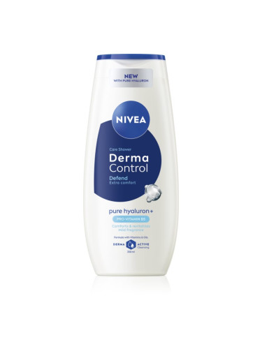 NIVEA Derma Control Defend душ гел - грижа с хиалуронова киселина 250 мл.