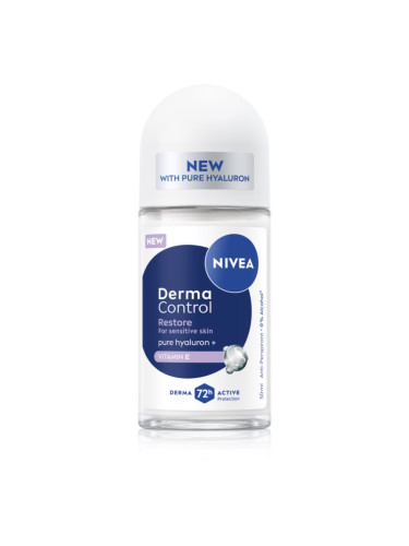 NIVEA Derma Control Restore рол-он и антиперспирант 72 ч. 50 мл.