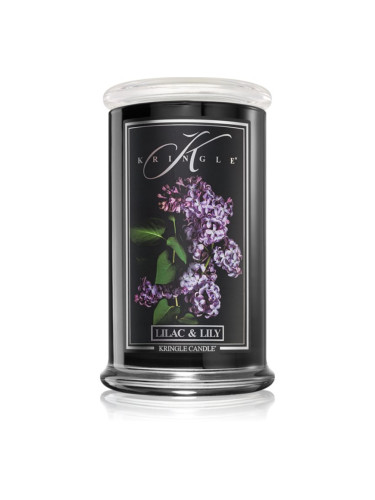 Kringle Candle Lilac & Lily ароматна свещ 623 гр.