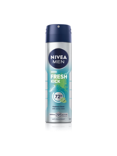NIVEA MEN Fresh Kick антиперспирант-спрей 48 часа 150 мл.