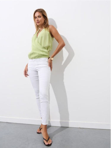 Mohito - Push up дънки - бяло