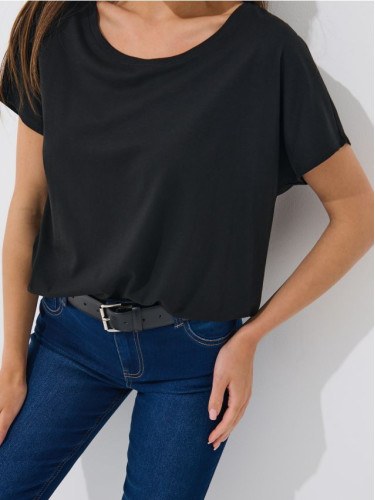 Mohito - Тениска с къс ръкав - черен