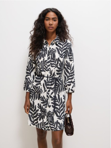 Mohito - Мини фигурална рокля - черен