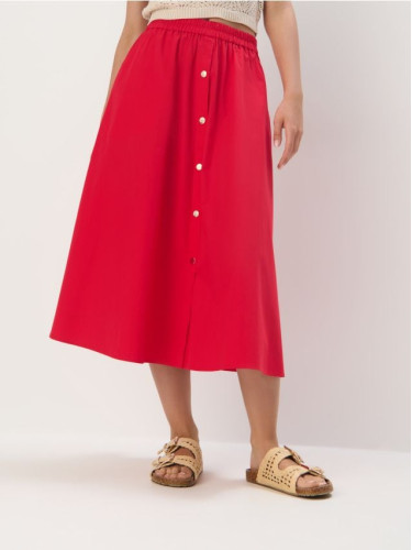 Mohito - Миди пола - червен