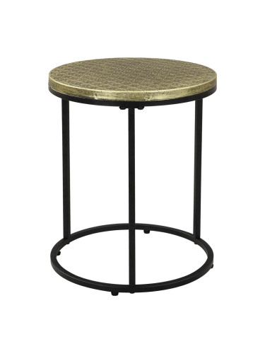 ПОМОЩНА МАСА МИЛАНО 36/36/44 СМ В МЕСИНГ И ЧЕРНО