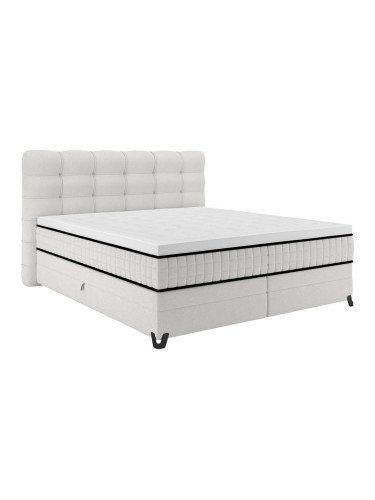 БЕЖОВО БОКССПРИНГ ЛЕГЛО КОРНЕЛИЯ C 185/215/120 СМ С ПЛОЩ ЗА СЪН 160/200 СМ