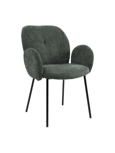 ТЪМНОЗЕЛЕН ТРАПЕЗЕН СТОЛ МАРА 60/64/87 СМ