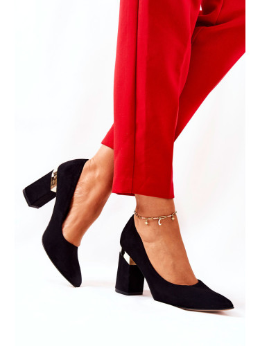 Boto Велурени помпи Lewski 3117 Черни