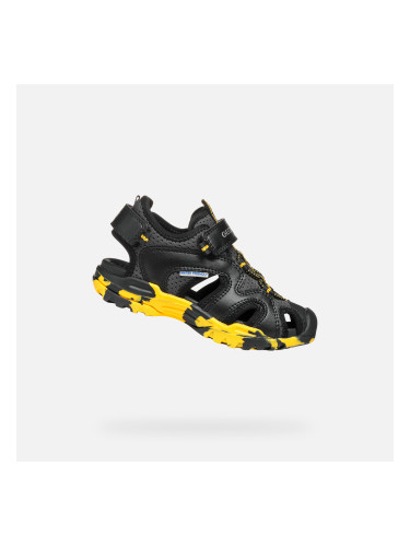 Geox Borealis Black Boys' Sandals - Boys