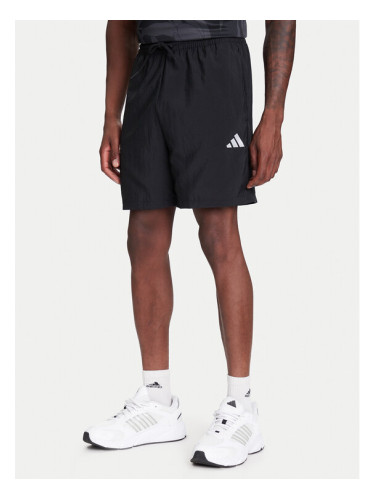 adidas Спортни шорти Essentials Small Logo Chelsea JF1117 Черен Regular Fit