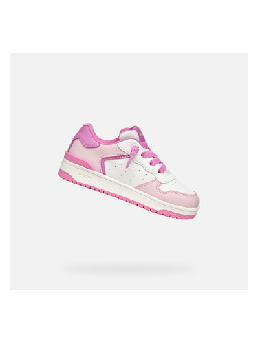 Pink Geox Washiba Girls' Sneakers - Girls