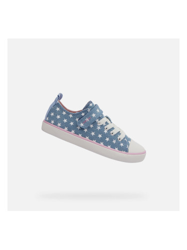 Blue Girls Sneakers Geox Gisli - Girls