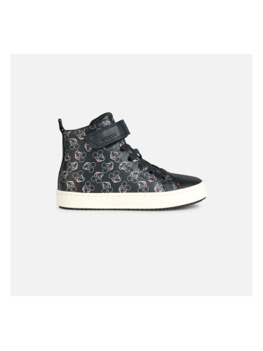 Black Girls Geox Kalispera Sneakers - Girls