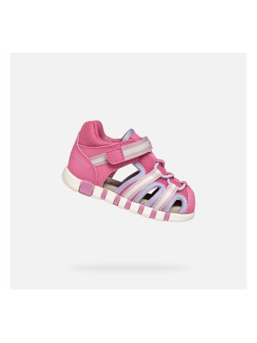 Girls First Steps Geox Iupidoo Pink - Girls