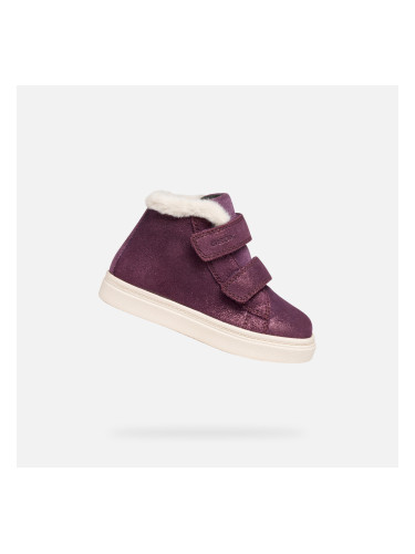 Girls First Steps Geox Nashik WPF Purple - Girls