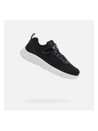 Black Girls Sneakers Geox Aril - Girls