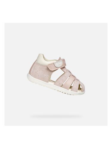 Girls First Steps Geox Macchia Pink - Girls