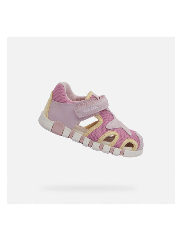 Girls First Steps Geox Iupidoo Pink - Girls