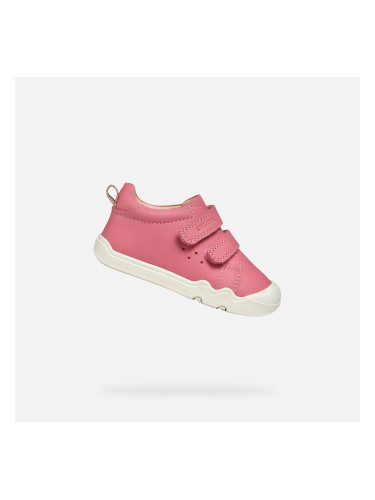 Pink Girls' Barefoot Sneakers Geox Steppieup - Girls