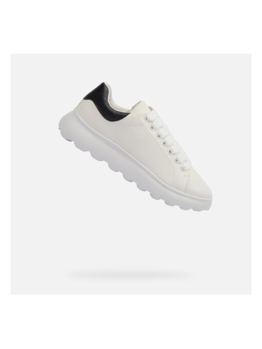 White Girls Geox Puffypop Sneakers - Girls