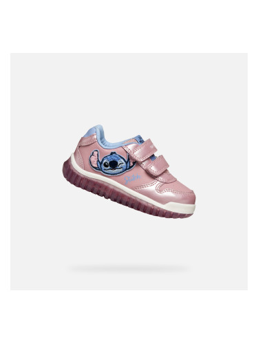 Girls First Steps Geox Lightyloo Pink - Girls