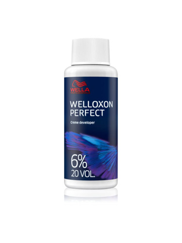 Wella Professionals Welloxon Perfect активираща емулсия 6 % 20 vol. за всички видове коса 6 % 20 vol. 60 мл.