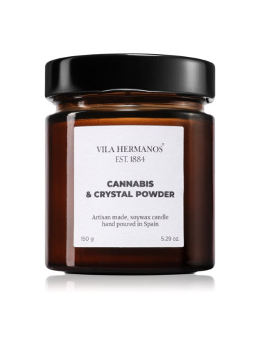 Vila Hermanos Apothecary Cannabis & Crystal Powder ароматна свещ 150 гр.