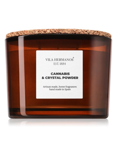 Vila Hermanos Apothecary Cannabis & Crystal Powder ароматна свещ 350 гр.