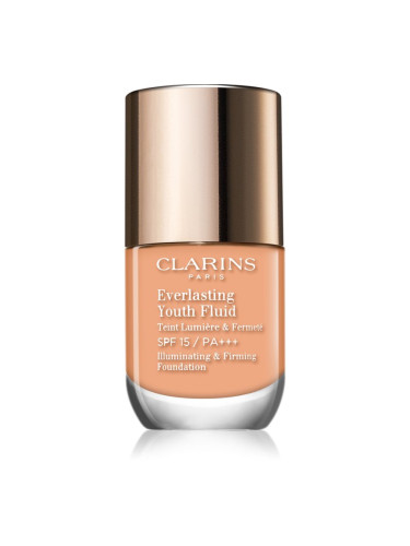 Clarins Everlasting Youth Fluid Foundation озаряващ фон дьо тен SPF 15 цвят 108 Sand 30 мл.