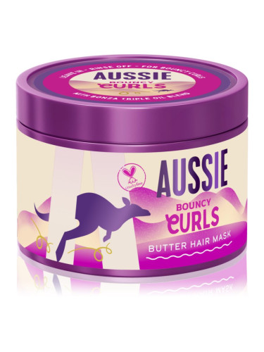 Aussie Bouncy Curls хидратираща маска за къдрава коса 500 мл.