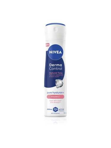NIVEA Derma Control Natural Tone антиперспирант-спрей Против тъмни петна 150 мл.