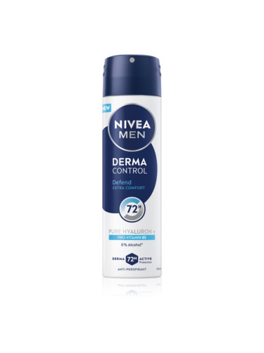 NIVEA MEN Derma Control Defend антиперспирант-спрей за мъже 150 мл.