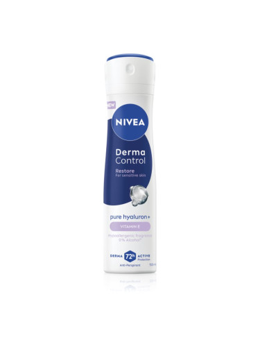 NIVEA Derma Control Restore антиперспирант-спрей за чувствителна кожа 150 мл.