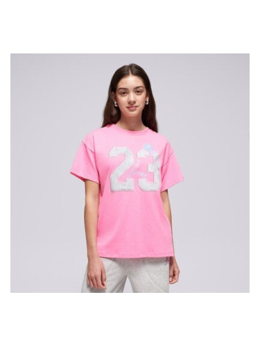 Jordan Тениска Jdg Blue Jeans & Bling Ss Tee Girl детски Дрехи Тениски 45F216-AFD Розов