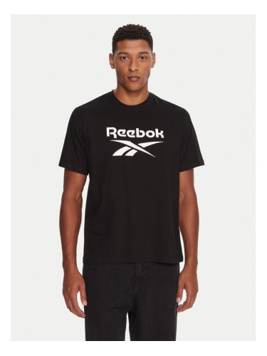 Reebok Тишърт RK25141CCM Черен Regular Fit
