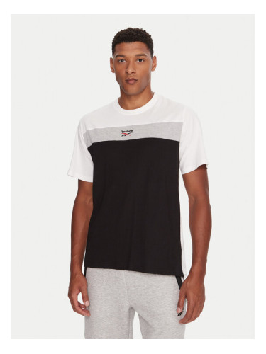 Reebok Тишърт RK25156CCM Бял Regular Fit