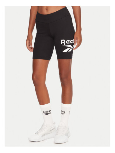 Reebok Къс клин RK25161CCW Черен Slim Fit