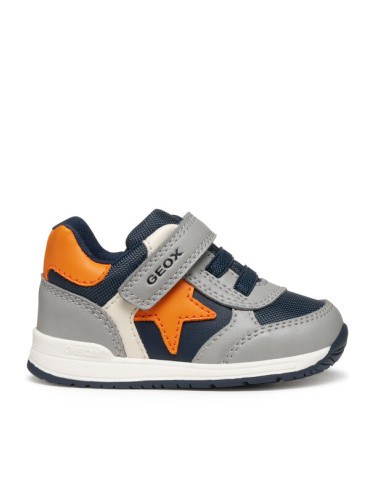 Geox Сникърси B Rishon B560RA 054FU C0036 Сив