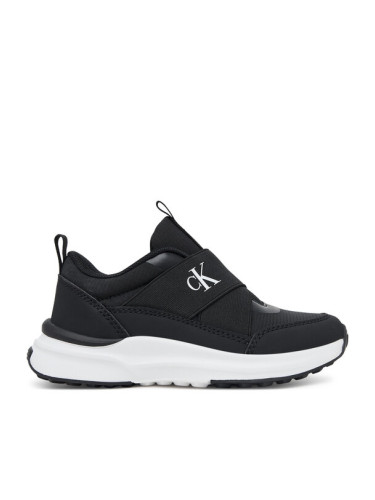 Calvin Klein Сникърси Low Cut Sneaker V3X9-83172-1845 S Черен