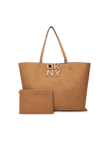 DKNY Дамска чанта R52AMJ38 Кафяв