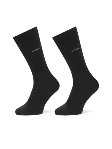 BOSS Дълги чорапи 2P RS Tom 50534901 Черен