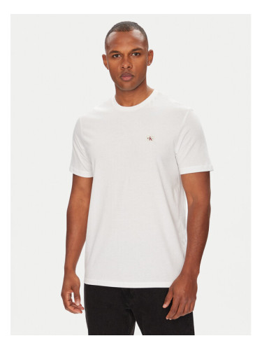Calvin Klein Jeans Тишърт LV04RC272G Бял Regular Fit