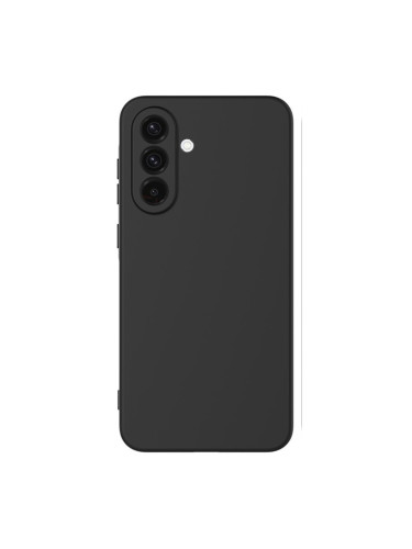 Силиконов кейс iPaky матиран, За Samsung Galaxy A17, Черен