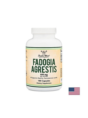 Fadogia Agrestis/ Фадогия агрестис екстракт /За мъжка потентност/, 180 капсули Double Wood