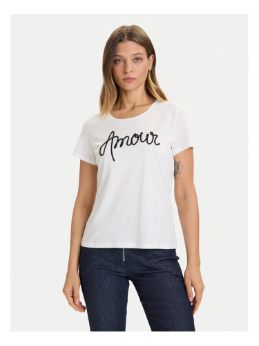 Morgan Тишърт 252-DMIO Бял Slim Fit