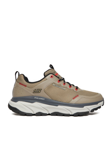 Skechers Туристически D'Lux Journey 237419 TPBK Сив