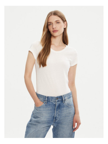 G-Star Raw Тишърт Eyben D24533-4107 Бял Slim Fit