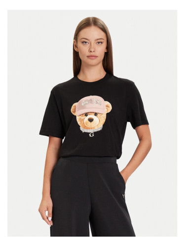 Guess Тишърт V5BI09 I3Z14 Черен Relaxed Fit