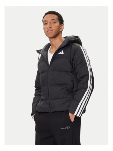 adidas Пухено яке Essentials Climawarm 3-Stripes JM4165 Черен Regular Fit