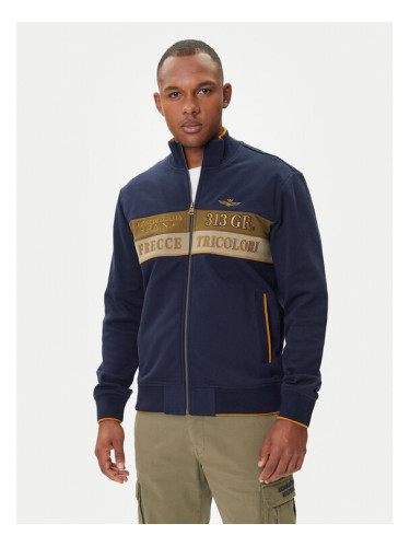 Aeronautica Militare Суитшърт 252FE2066UP00350 Тъмносин Regular Fit